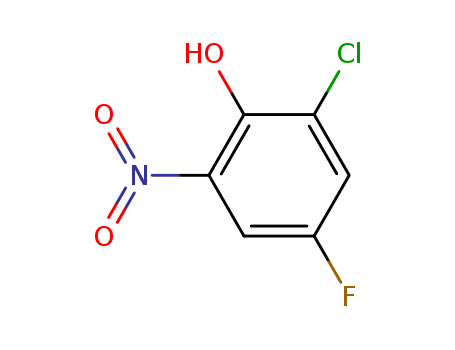 2-chloro-4-fluoro-6-nitrophenol