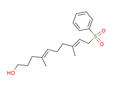 4,8-Decadien-1-ol, 4,8-dimethyl-10-(phenylsulfonyl)-, (E,E)-