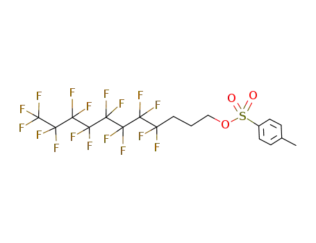 1-Undecanol, 4,4,5,5,6,6,7,7,8,8,9,9,10,10,11,11,11-heptadecafluoro-,
4-methylbenzenesulfonate