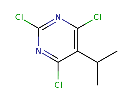 2,4,6-trichloro-5-(propan-2-yl)pyrimidine