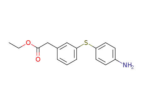 Ethyl 3-[(4-aminophenyl)thio]benzeneacetate