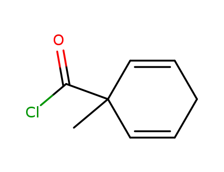 2,5-사이클로헥사디엔-1-카보닐 클로라이드, 1-메틸-(9CI)