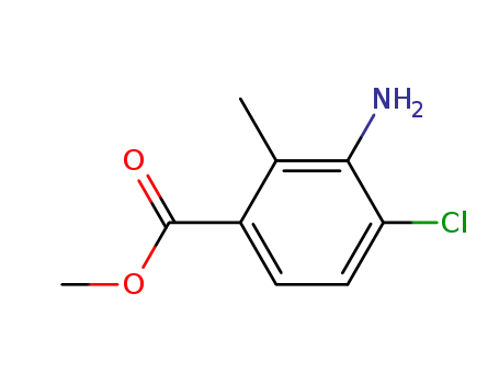 methyl 3-amino-4-chloro-2-methylbenzoate