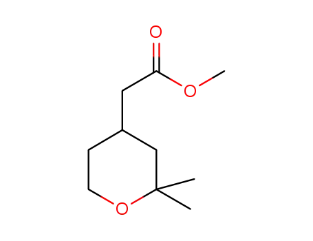 2H-Pyran-4-acetic acid, tetrahydro-2,2-dimethyl-, methyl ester