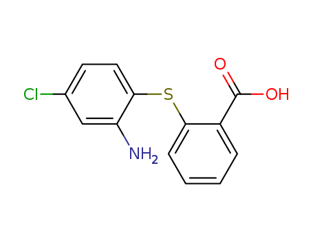 2-(2-amino-4-chlorophenylthio)benzoic acid