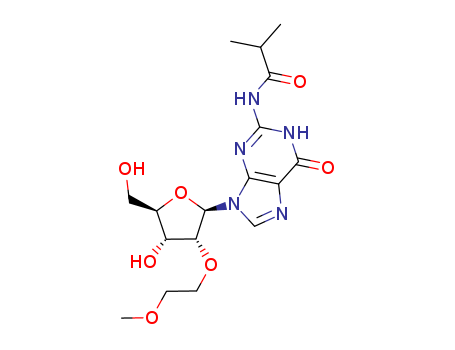 Guanosine, 2'-O-(2-methoxyethyl)-N-(2-methyl-1-oxopropyl)-