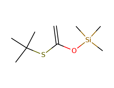 Silane, [[1-[(1,1-dimethylethyl)thio]ethenyl]oxy]trimethyl-