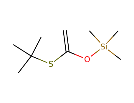 Silane, [[1-[(1,1-dimethylethyl)thio]ethenyl]oxy]trimethyl-