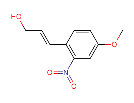(E)-4-methoxy-2-nitrocinnamyl alcohol