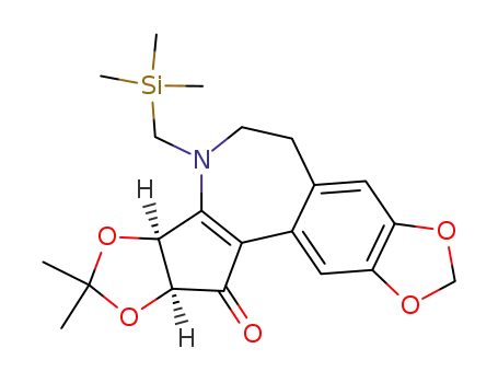 C<sub>21</sub>H<sub>27</sub>NO<sub>5</sub>Si