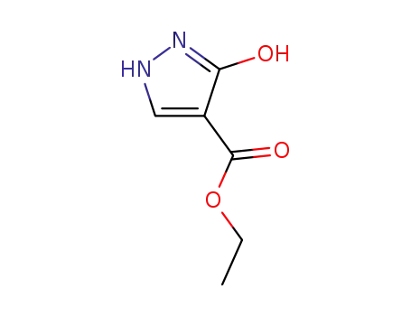 Molecular Structure of 7251-53-8 (ethyl 3-hydroxy-1H-pyrazole-4-carboxylate)