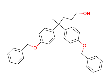 4,4-bis[4-(benzyloxy)phenyl]pentanol