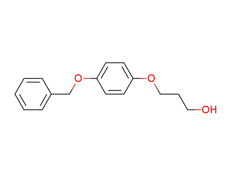1-Propanol, 3-[4-(phenylmethoxy)phenoxy]-
