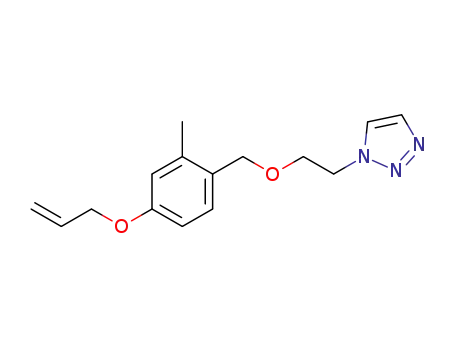 1-[2-(4-allyloxy-2-methyl-benzyloxy)-ethyl]-1H-[1,2,3]triazole