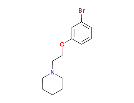 1-[2-(3-BROMOPHENOXY)ETHYL]-PIPERIDINE