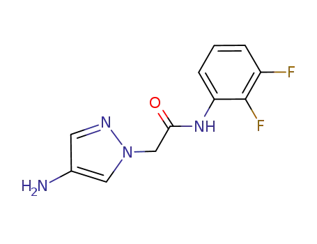 2-(4-amino-1H-pyrazol-1-yl)-N-(2,3-difluorophenyl)acetamide