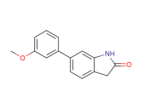 6- (3- 메 톡시-페닐) -1,3- 디 히드로-인돌 -2- 온