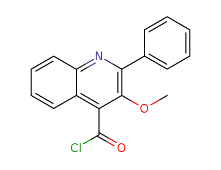 3-methyloxy-2-phenyl-4-quinolinecarbonyl chloride