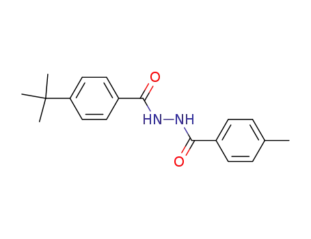 1-(4'-methylbenzoyl)-2-(4'-tert-butylbenzoyl)-hydrazine