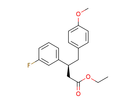 ethyl (S)-3-(3-fluorophenyl)-4-(4-methoxyphenyl)butanoate
