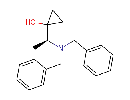 (S)-1-(1-(dibenzylamino)ethyl)cyclopropanol