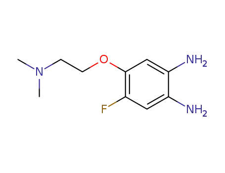 4-(2-dimethylamino-ethoxy)-5-fluoro-benzene-1,2-diamine