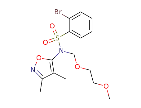 Benzenesulfonamide,
2-bromo-N-(3,4-dimethyl-5-isoxazolyl)-N-[(2-methoxyethoxy)methyl]-