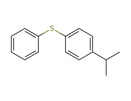 Molecular Structure of 34349-69-4 (Benzene, 1-(1-methylethyl)-4-(phenylthio)-)