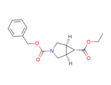 3-Azabicyclo[3.1.0]hexane-3,6-dicarboxylic acid, 6-ethyl 3-(phenylmethyl) ester, (1a,5a,6a)-