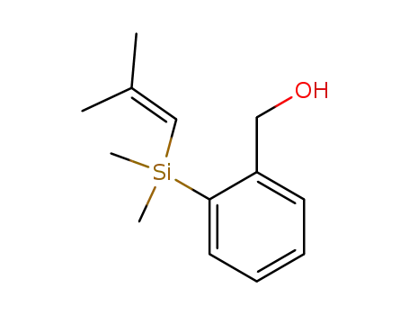 Benzenemethanol, 2-[dimethyl(2-methyl-1-propenyl)silyl]-