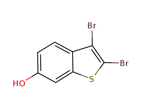 2,3-dibromo-benzo[b]thiophen-6-ol