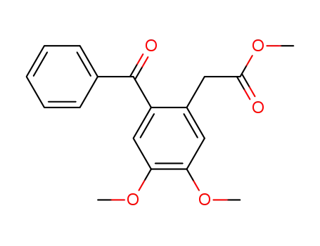 Methyl 2-benzoyl-4,5-dimethoxyphenylacetate