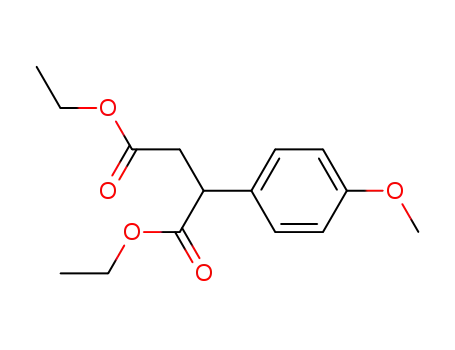 2-(4-methoxyphenyl)succinic acid diethyl ester