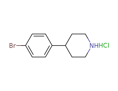 Piperidine,4-(4-bromophenyl)-, hydrochloride (1:1)