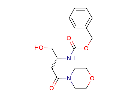 N-Benzyloxycarbonyl-4-[(3R)-3-amino-1-oxo-4-(hydroxy)butyl]morpholine