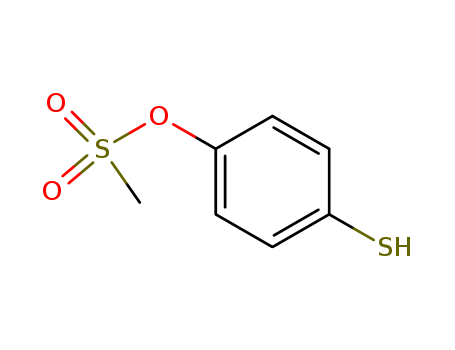 Phenol, 4-mercapto-, 1-methanesulfonate