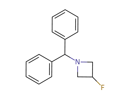 Molecular Structure of 617718-45-3 (1-benzhydryl-3-fluoroazetidine)