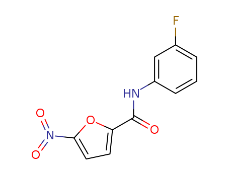 2-FURANCARBOXAMIDE,N-(3-FLUOROPHENYL)-5-NITRO-