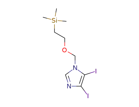 4,5-Diiodo-1-(2-trimethylsilanyl-ethoxymethyl)-1H-imidazole