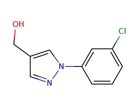 [1-(3-chlorophenyl)-1H-pyrazol-4-yl] methanol
