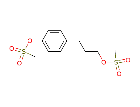 Molecular Structure of 251978-03-7 (dimesylate of p-hydroxydihydrocinnamyl alcohol)