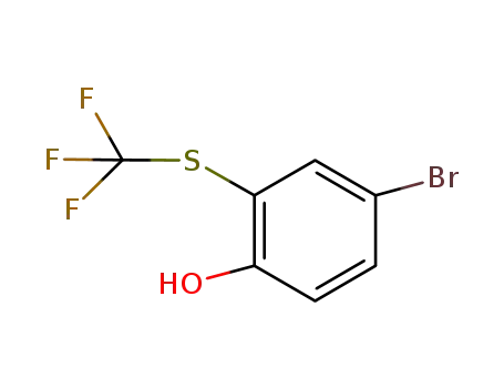 Phenol, 4-bromo-2-[(trifluoromethyl)thio]-