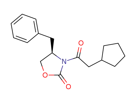 (R)-4-benzyl-3-(2-cyclopentylacetyl)oxazolidin-2-one