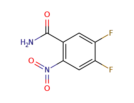 4,5-디플루오로-2-니트로-벤즈미드