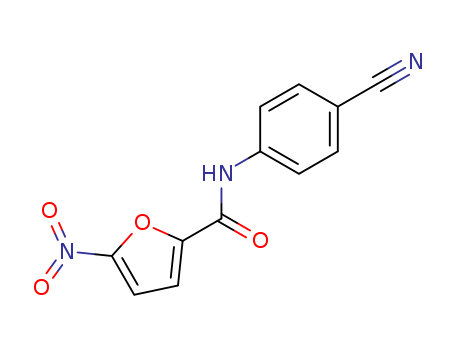 2-FURANCARBOXAMIDE,N-(4-CYANOPHENYL)-5-NITRO-