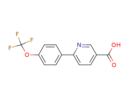 6-[4-(TRIFLUOROMETHOXY)PHENYL]NICOTINIC ACID
