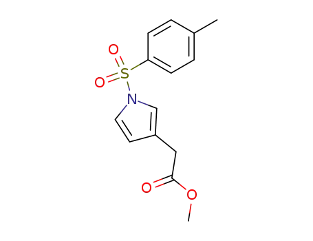 1H-Pyrrole-3-acetic acid, 1-[(4-methylphenyl)sulfonyl]-, methyl ester