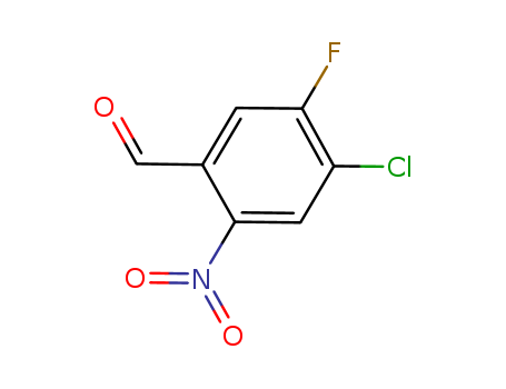 Benzaldehyde, 4-chloro-5-fluoro-2-nitro-