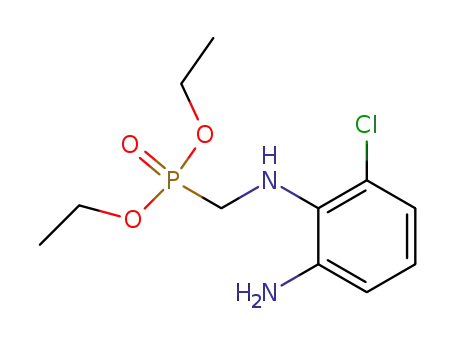 [(2-amin-6-chlorophenylamino)methyl]phosphonic acid diethyl ester