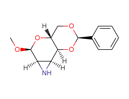 methyl 4,6-O-benzylidene-2,3-dideoxy-2,3-epimino-α-D-allopyranoside
